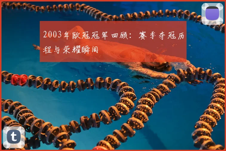 2003年欧冠冠军回顾:赛季夺冠历程与荣耀瞬间